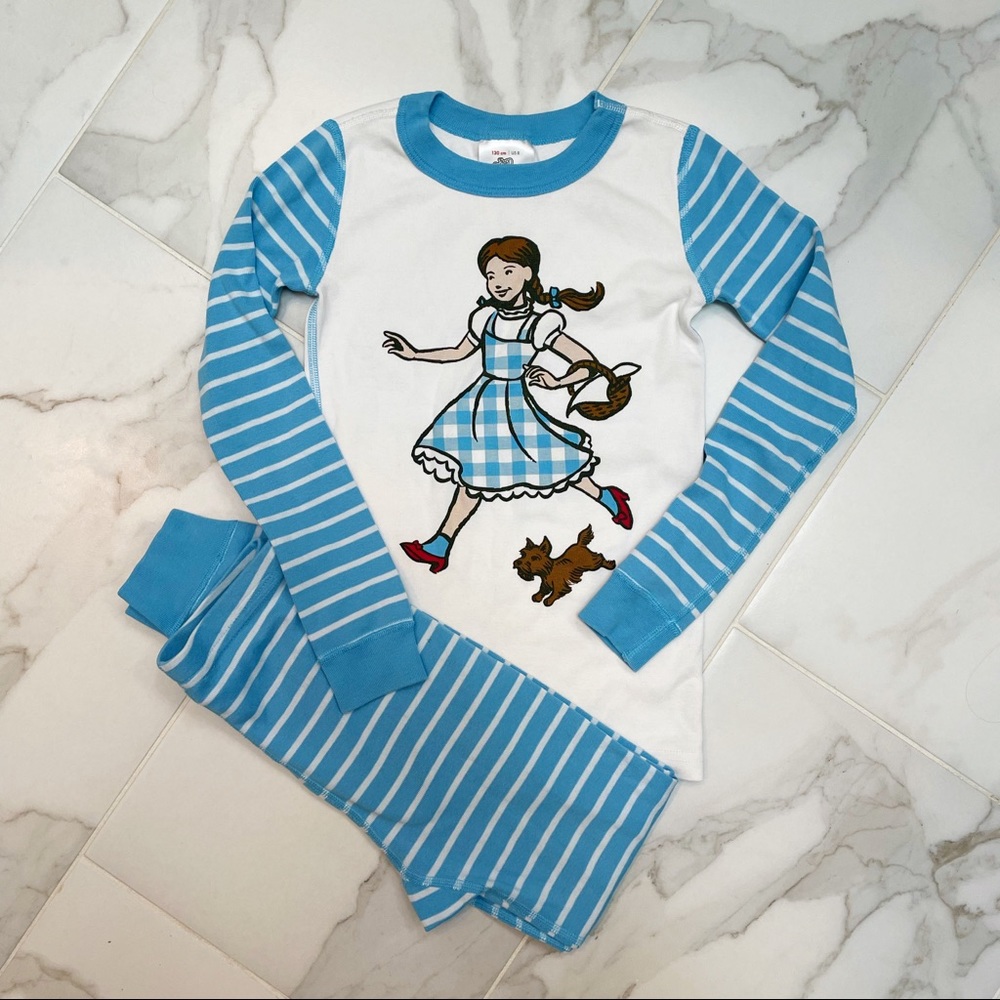Hanna Andersson Wizard of Oz Dorothy Long John PJ Set